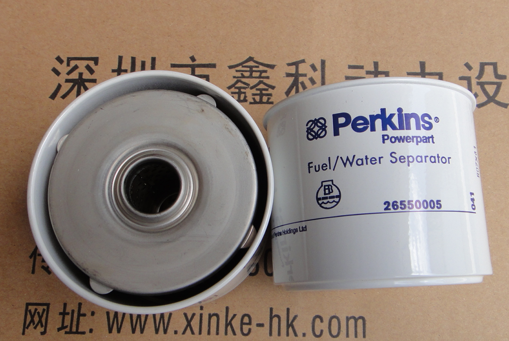 Perkins diesel generator fuel filter 26550005 Products ShenZhen